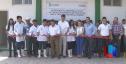 Entrega Alcalde de Cajeme obras en beneficio del CBTA 38