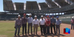 Estadio de Béisbol Yaquis con un avance del 95 por ciento