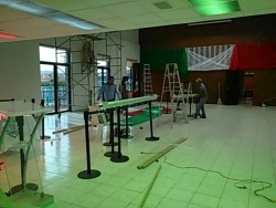 Todo listo para el Grito de Independencia.