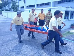 Evacuan a personal de la SCT.