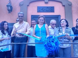 Inaugura oficina de gestoria la diputada Sylvia Treviño.