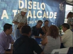 Atiende al Alcalde a vecinos del Infornavit  Jabalíes.
