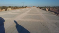 Avanza construcción de libramiento Obregón