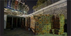 Abandonan miles de litros de cerveza en el Estadio Azteca
