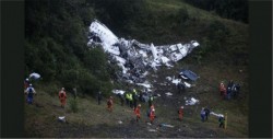 Tragedia para el fútbol brasileño, un terrible accidente de avión.