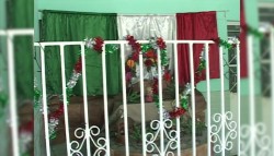 Les roban imagen de la Virgen de Guadalupe.