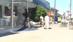 Refuerzan vigilancia en bancos y cajeros.