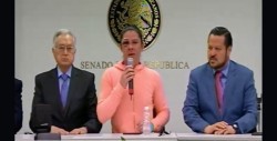 Conferencia de Prensa de la Senadora Ana Gabriela Guevara