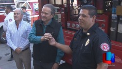 Dan equipo a Bomberos de Navojoa