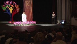 Rinde Sylvia Treviño su tercer informe al frente del DIF.