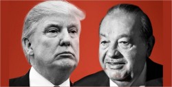 Donald Trump y Carlos Slim se reúne en florida