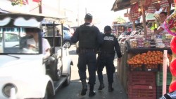 Mantienen vigilancia reforzada en zonas comerciales.