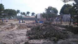 Inauguraron la obra pero no está terminada.