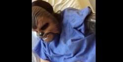 VIDEO: Mujer usó máscara de Chewbacca en pleno parto