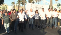 Siguen las marchas contra el gasolinazo.
