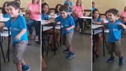 #VIDEO: Niño con parálisis logra caminar por primera vez
