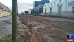 Continúa obra en la calle Jalisco