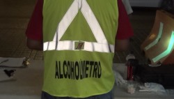 Pocos turistas sometidos a prueba de alcoholímetro