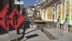 Rehabilitan el drenaje en las calles Campana y Compañía
