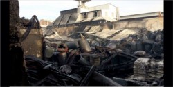 Decretan emergencia atmosférica por incendio en fábrica de pinturas