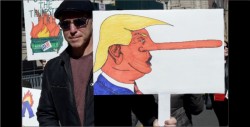 Nueva protesta en contra de Trump, en Nueva York