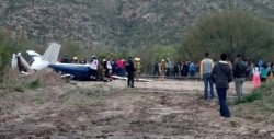#Video Tres muertos tras estrellarse avioneta en Sonora
