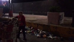 250 toneladas de basura generó la máxima fiesta