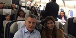 Colombianos con droga iban en mismo vuelo del presidente