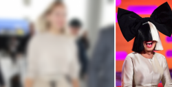 #Fotos Sia se quita la peluca en Dubai y luce su verdadero rostro