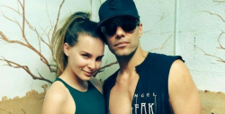 Criss Angel da mensaje a Belinda por ocho meses de novios