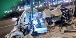 Brutal choque deja cuatro muertos en la Ciudad de México