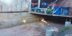 Denuncian construcción sobre un arroyo en la colonia Lázaro Cárdenas