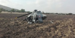 Cae helicoptero de la Sedena en municipio del Estado de México