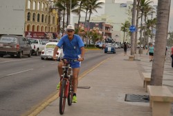 Mazatlán, en teoría, una ciudad ideal para el uso de bicicleta