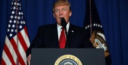 El discurso que dio Donald Trump tras lanzar misiles contra Siria (Subtitulado)
