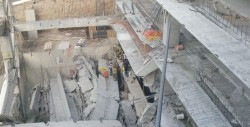 Al menos seis muertos deja derrumbe de estructura en la CDMX