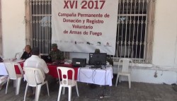 12 granadas de fragmentación donadas esta semana
