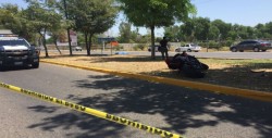 Asesinan a un motociclista
