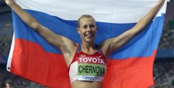 Descalifican a atleta rusa ganadora del bronce en heptalón en Beijin 2008