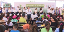 Llevan Mano con mano a la colonia Alamos Contry