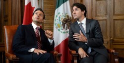 Habla Trump con México y Canadá para renegociar