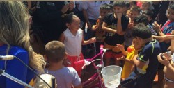 Festejan a los niños, hijos de trabajadores de la SSPyTM