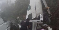 Se desploma avioneta en Veracruz y deja tres personas muertas