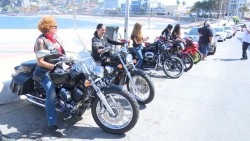 Festejan día de la Mujer Motociclista