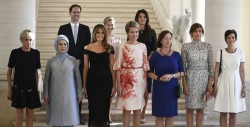 Histórico: Esposo del primer ministro de Luxenburgo junto a primeras damas