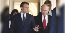 Macron planta cara a Putin por Siria