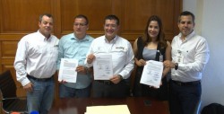 Sedeco Ahome y Canirac firman convenio de colaboración