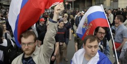 Arrestan a líder opositor y a cientos de manifestantes en Rusia