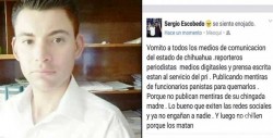 Y luego por qué los matan, dijo funcionario de Chihuahua a periodistas