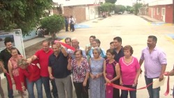 Entregan pavimentación de la calle Segunda